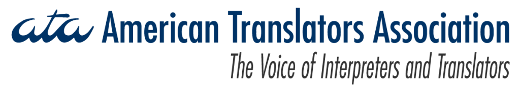 American Translators Association: The Voice of Interpreters and Translators Logo